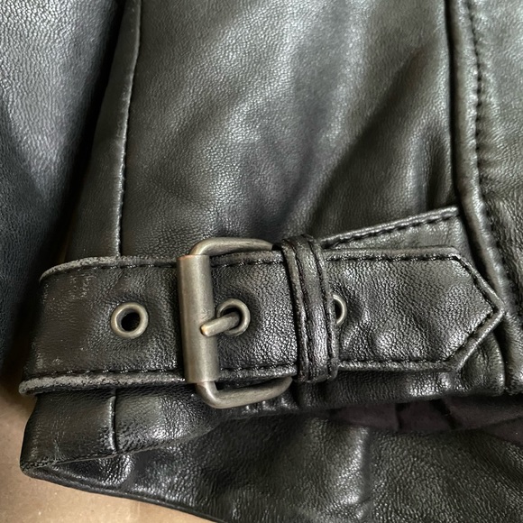 Lucky Brand Leather Moto Jacket XS - Picture 6 of 6